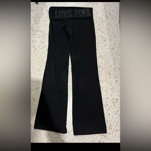 PINK Victoria's Secret Black Yoga Leggings